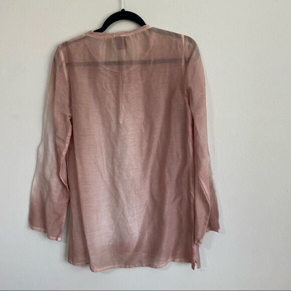 Revolve AVANT TOI OMBRE SILK BLEND VOILE TUNIC - Picture 5 of 12